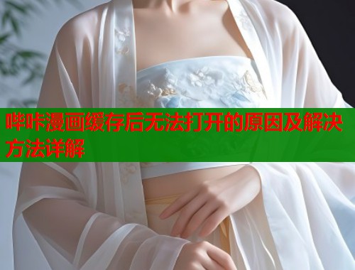 哔咔漫画缓存后无法打开的原因及解决方法详解