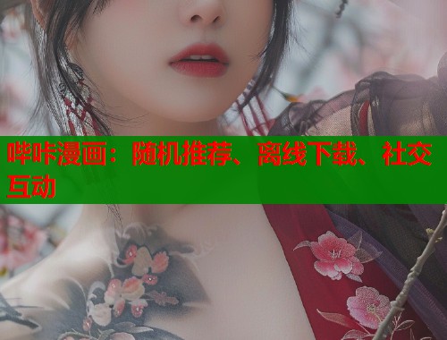 哔咔漫画：随机推荐、离线下载、社交互动